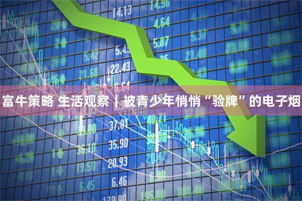 富牛策略 生活观察｜被青少年悄悄“验牌”的电子烟